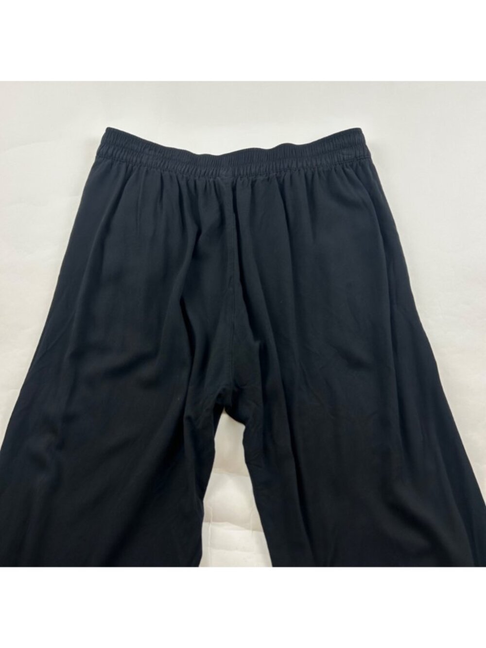 Old Navy Black Challis Playa Wide Leg Pant L - Picture 7 of 7